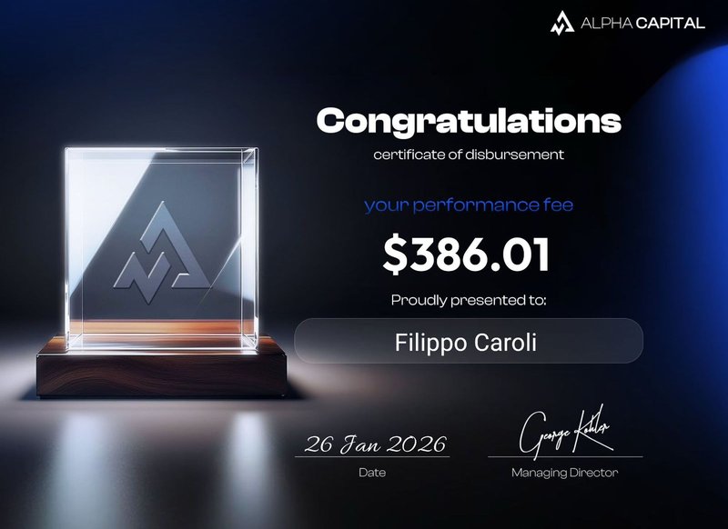 Payout from Alpha Capital — $386