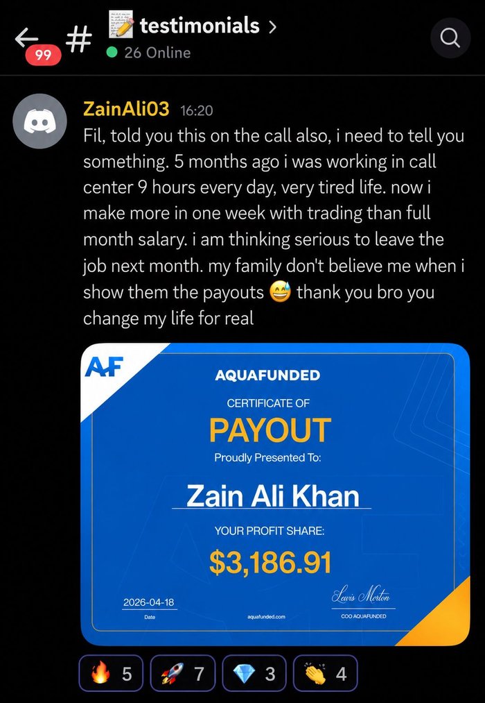 Zain — AquaFunded $3,186